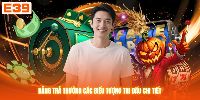 Bảng trả thưởng các biểu tượng thi đấu chi tiết